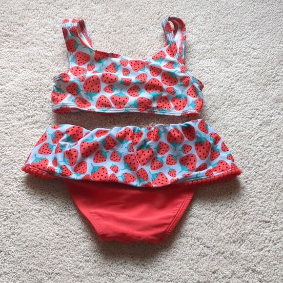 Cat & Jack Two Piece Swimsuit Size 2T - Picture 5 of 5